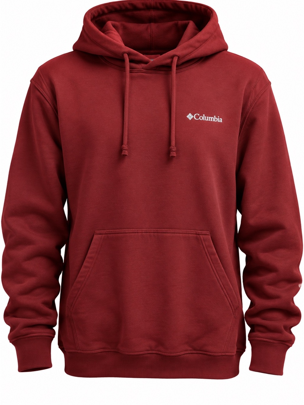 Columbia Men's Burgundy Pullover Hoodie